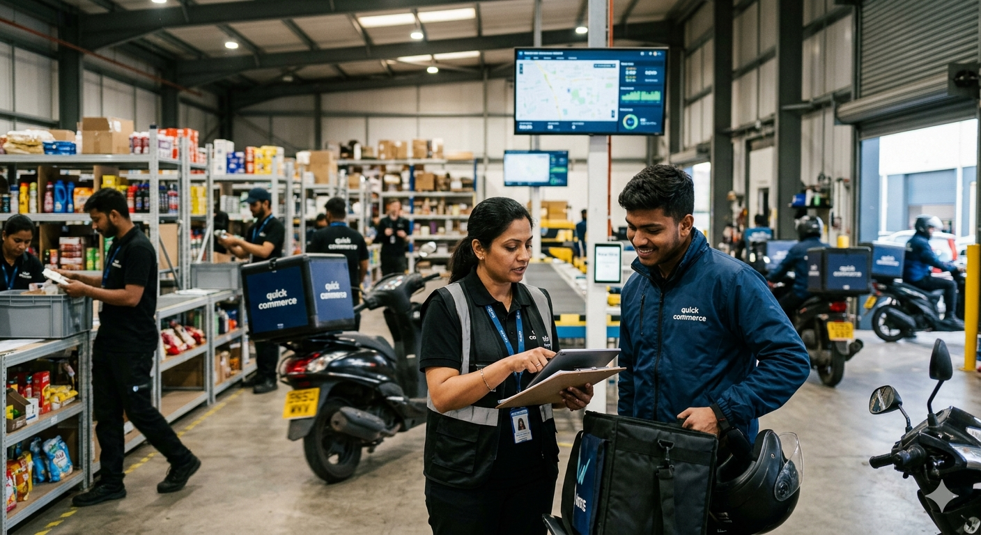 The New Hiring Playbook for Quick Commerce: Speed, Skill & Scalability